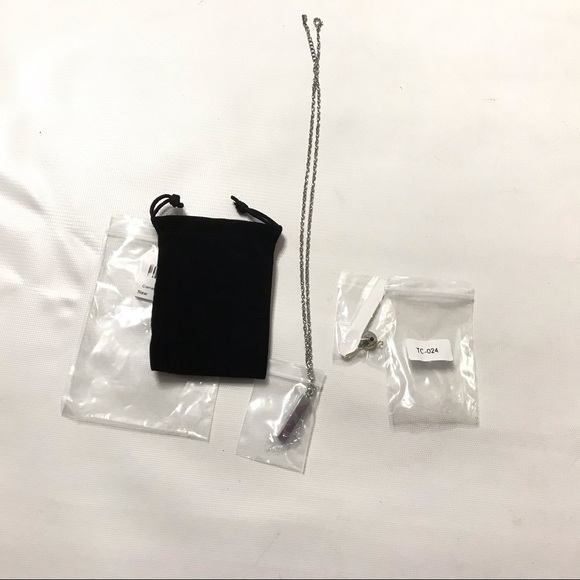 Abooxiu Cremation Jewelry for Ashes Cube Necklace - Picture 3 of 6